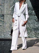 Load image into Gallery viewer, Solid Color Shirt and Pants Suit