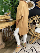 Load image into Gallery viewer, Simple Solid Color Long Knitted Sweater Dress