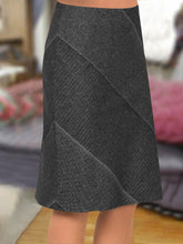 Load image into Gallery viewer, Casual Commuter Color Matching Workplace Women'S Skirt