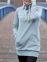 Load image into Gallery viewer, Pure Color Casual Long Sleeve Hooded