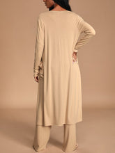Load image into Gallery viewer, Comfortable Solid Color Leisure Three-Piece Suit