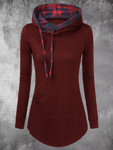 Load image into Gallery viewer, Casual Retro Women'S Hooded Sweater Dress