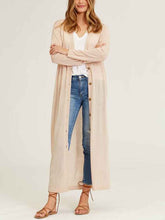 Load image into Gallery viewer, Simple Pure Color Loose Casual Long Cardigan
