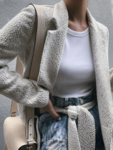 Load image into Gallery viewer, Solid Color Lapel Shirt Coat