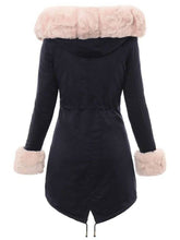 Load image into Gallery viewer, Autumn Winter Warm Long Women's Jacket with Fur