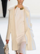 Load image into Gallery viewer, Ladies Fashion Casual Plush Lapel Long Coat