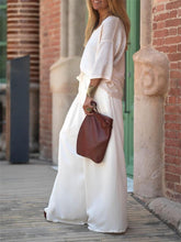 Load image into Gallery viewer, Simple Solid Color Commuter V-Neck Women'S Suit