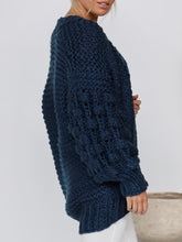Load image into Gallery viewer, Pure Color Twist Casual Loose Sweater