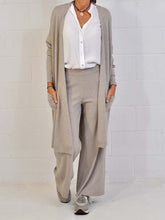 Load image into Gallery viewer, Fashion Loose Cardigan Casual Two-piece Suit