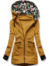Load image into Gallery viewer, Autumn And Winter Ladies Casual Hooded Jacket