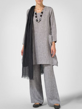 Load image into Gallery viewer, Simple Casual Solid Color Round Neck Women'S Suit