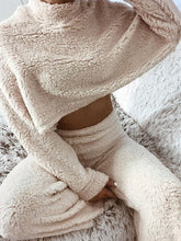 Load image into Gallery viewer, Teddy Jumper Wide Leg Trouser Suit