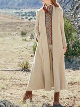 Load image into Gallery viewer, Fashion Long-Sleeved Lapel Warm Coat