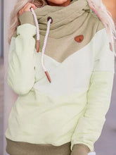Load image into Gallery viewer, Casual Color Block Hooded Sweatshirts