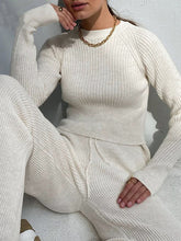 Load image into Gallery viewer, Women'S Round Neck Knit Suit