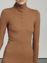 Load image into Gallery viewer, Women's Casual Solid Color Long Knitted Dress