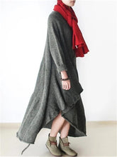 Load image into Gallery viewer, Casual Women'S Irregular Hem Sweater Long Skirt