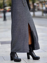 Load image into Gallery viewer, Simple Solid Color Commuter V-Neck Women'S Dress