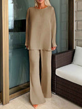 Load image into Gallery viewer, Comfortable Round Neck Loose Casual Two-piece Suit