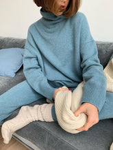 Load image into Gallery viewer, Cosy Turtleneck Knit Two-Piece Suit