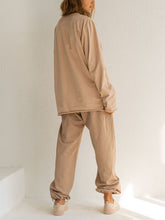 Load image into Gallery viewer, Fashion Casual Solid Color Loose Two-Piece Women'S Suit