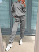 Load image into Gallery viewer, Loose Comfortable Solid Color Hooded Two-Piece Suit
