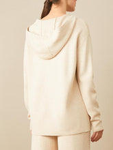 Load image into Gallery viewer, Simple Casual Loose Hooded Top Pants Knitted Suit
