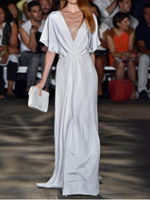 Load image into Gallery viewer, Fashion V-neck Elegant Evening Dress
