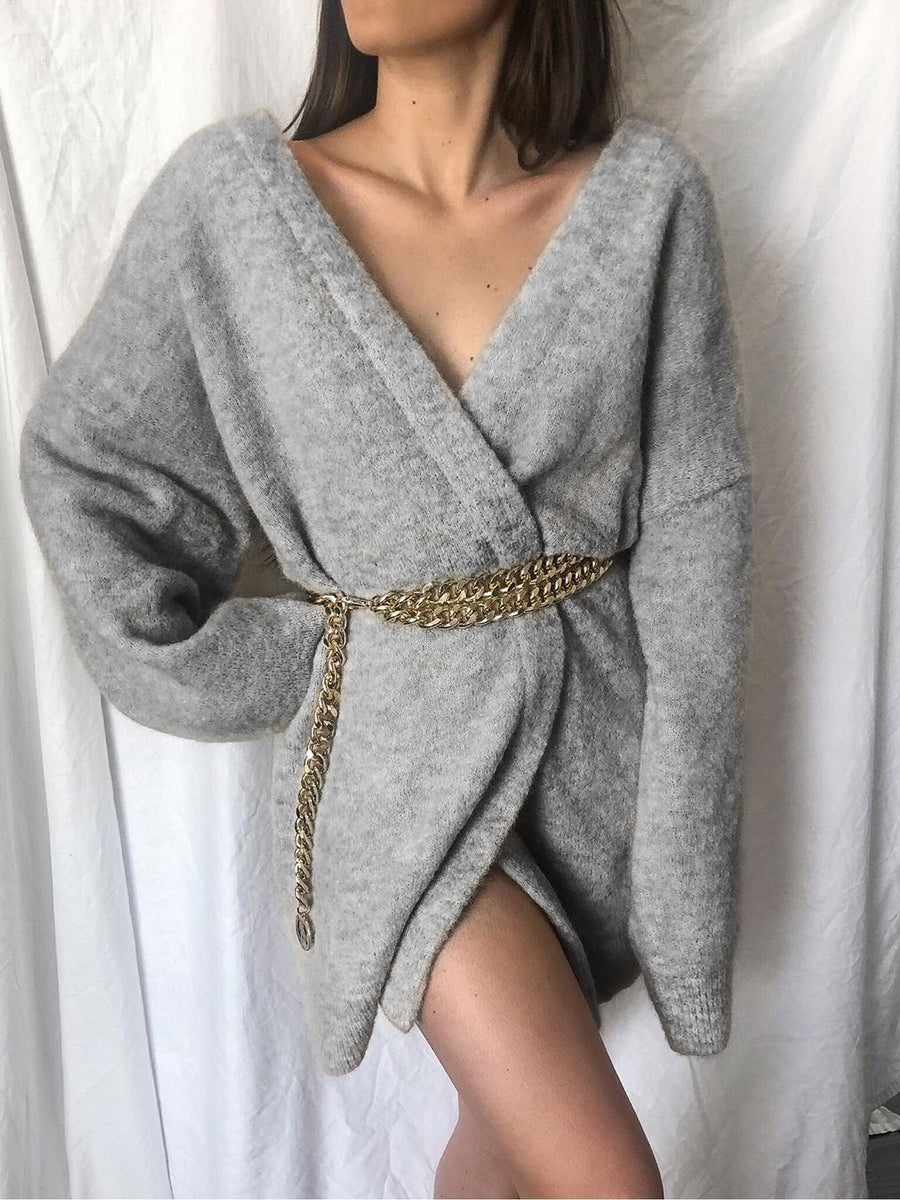 Loose Casual Knitted Cardigan