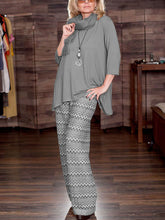 Load image into Gallery viewer, Bohemia Loose Top and Trousers Casual Two-piece Suit
