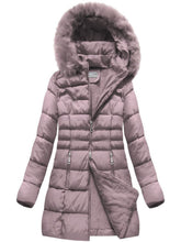 Load image into Gallery viewer, Autumn And Winter Warm Zipper Plush Hooded Cotton Jacket
