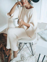 Load image into Gallery viewer, Solid Color Comfortable Loose Suit
