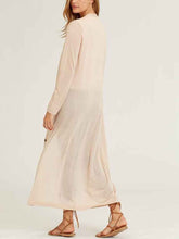 Load image into Gallery viewer, Simple Pure Color Loose Casual Long Cardigan
