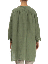 Load image into Gallery viewer, Simple Casual Loose Linen Long Sleeve Blouse
