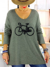 Load image into Gallery viewer, Women&#39;S Long-Sleeved Hoodies With Casual Print Pattern
