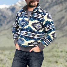 Load image into Gallery viewer, Men&#39;S Casual Retro Ethnic Print Sweater
