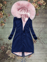 Load image into Gallery viewer, Pure Color Woolen Women&#39;s Hooded Coat for Winter
