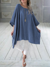 Load image into Gallery viewer, Casual Loose Solid Color Simple Women&#39;S Two-Piece Suit

