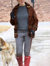 Load image into Gallery viewer, Retro Pattern Warm Thick Jacket
