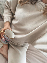 Load image into Gallery viewer, Long Sleeve Round Neck Casual Women&#39;s Suit
