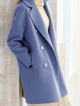 Load image into Gallery viewer, Autumn and Winter Fashion Double-breasted Long Coat
