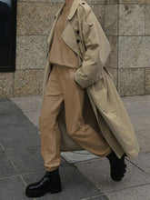 Load image into Gallery viewer, Fashion Solid Color Round Neck Long Sleeve Casual Two-piece Suit
