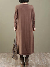 Load image into Gallery viewer, Casual Women&#39;S Color Matching Sweater Dress
