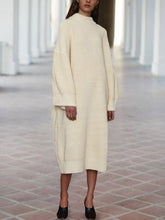 Load image into Gallery viewer, Lounge Ribbed Loose Knited Dress
