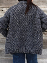 Load image into Gallery viewer, Solid Color Knitted Cardigan Casual Coat
