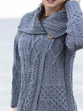 Load image into Gallery viewer, Retro Casual Knitted Twist Women&#39;S Jacket
