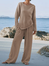 Load image into Gallery viewer, Solid Color Comfortable Long Sleeve Suit
