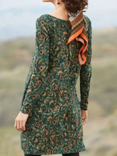 Load image into Gallery viewer, Vintage Printed Casual Women&#39;S Dress
