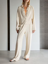 Load image into Gallery viewer, V-neck Long-sleeved Casual Jumpsuit
