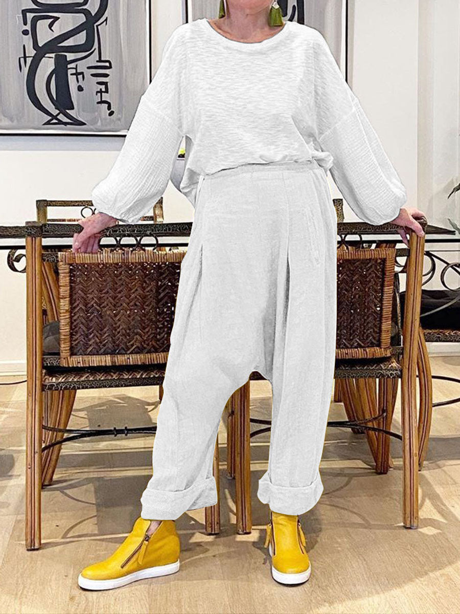 Pure Color Fashion Casual Lady Suit